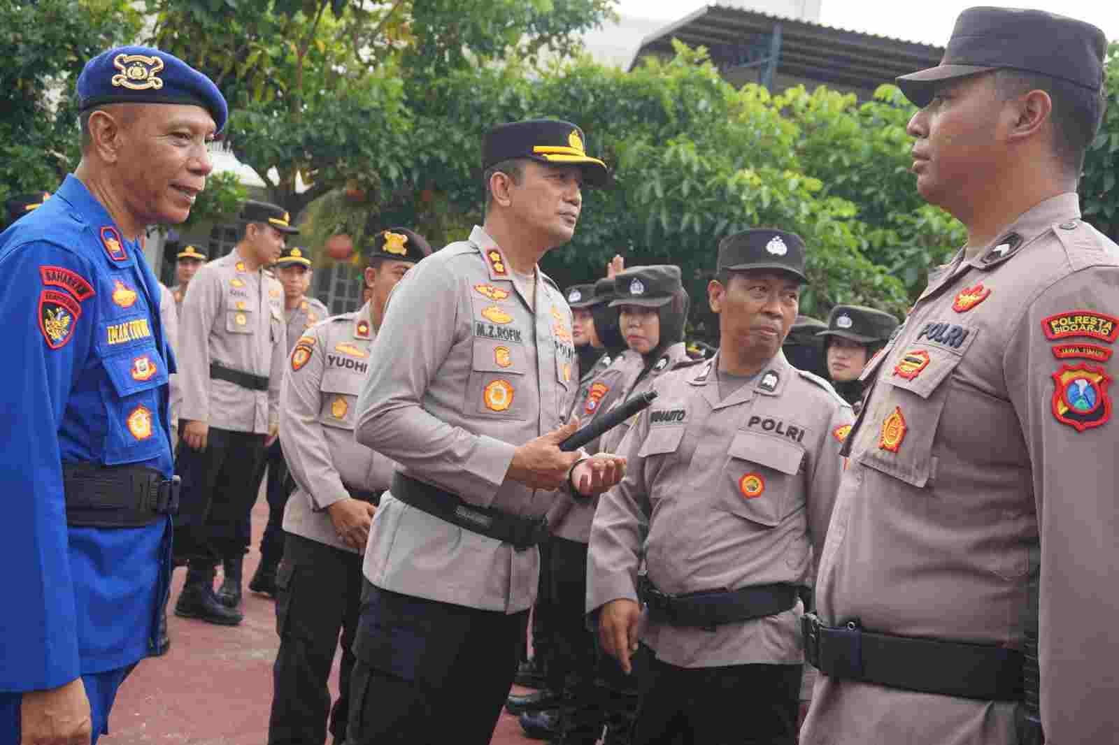 Polresta Sidoarjo Siagakan 1.200 Personel, Pengamanan May Day 2026 Kedepankan Humanis