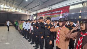 Kapolres Sampang Pimpin Apel Sabuk Kamtibmas, Libatkan Ojol hingga Pramuka