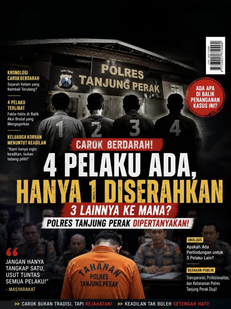 Misteri Pembunuhan Sidotopo Belum Usai, Satu Pelaku Menyerahkan diri, 3 Masih Buron