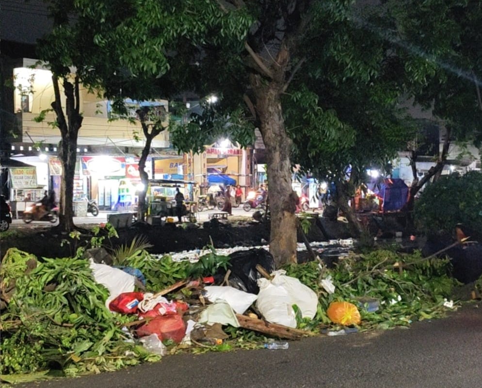 Sampah Bertumpuk Dipinggir Jalan: Ketua Umum IP pertanyakan Kinerja DLH Surabaya