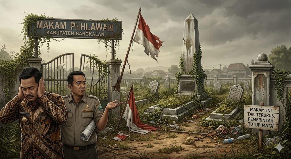 AMI Kecam TMP Bangkalan Terbengkalai