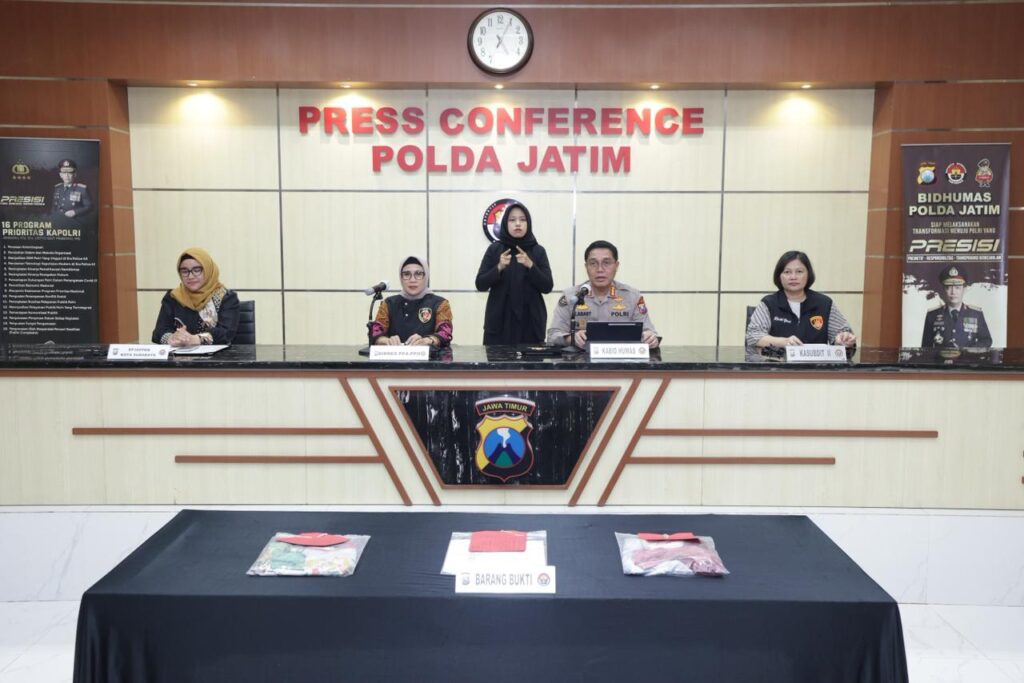 Polda Jatim Tangkap Pelaku Kekerasan Seksual Anak di Surabaya