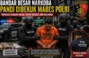 Bandar Narkoba Pandi Dibekuk, Oknum Polisi Diperiksa
