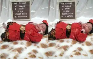 Anugerah Terindah, Istri Pimpinan Redaksi Media Informasi Publik Badri Melahirkan Putri Pertama di RS Pamekasan