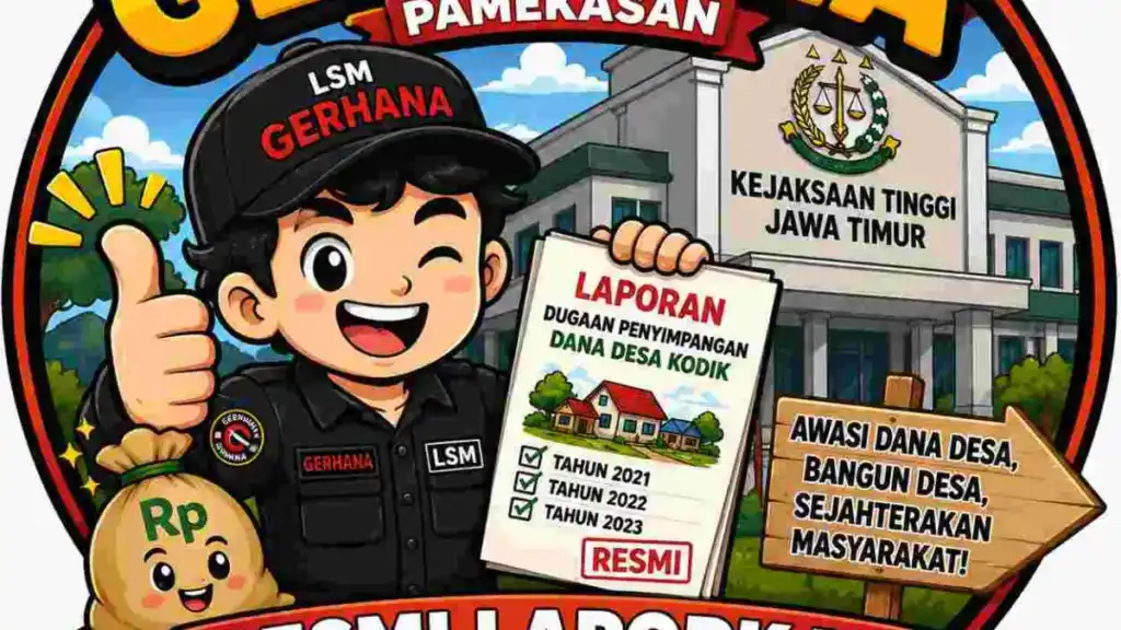 Diduga Ada Pekerjaan Fiktif, Dana Desa Kodik Dilaporkan ke Kejati Jatim