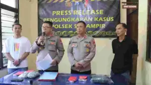 Polres Pelabuhan Tanjungperak Amankan Tersangka Pencuri Komponen Traffic Light di Surabaya