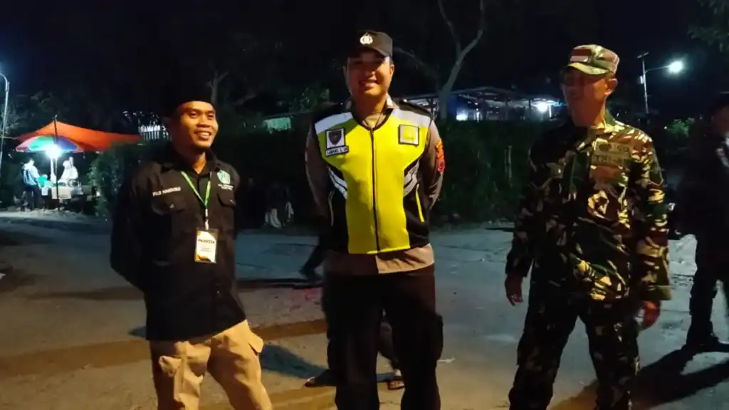 TNI Bersama Linmas dan Banser Bersinergi Jaga Kondusivitas Wilayah Kismantoro