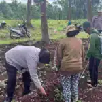 Polres Pasuruan Kawal Program Tanam Jagung
