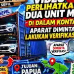 Video Dua Unit Mobil di Dalam Kontainer Jadi Sorotan, Aparat Diminta Lakukan Verifikasi