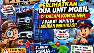 Video Dua Unit Mobil di Dalam Kontainer Jadi Sorotan, Aparat Diminta Lakukan Verifikasi