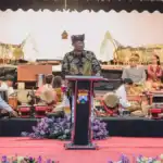 Kapolda Jatim Gaungkan Semangat Jogo Jawa Timur di Pagelaran Wayang Kulit Hari Bhayangkara ke – 80