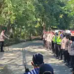 Polres Pelabuhan Tanjungperak Libatkan 696 Personel Kawal Pengesahan Warga Baru PSHT di Surabaya