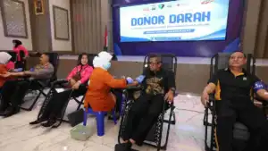 Aksi Sosial Polda Jatim Sambut Hari Bhayangkara ke-80 Gelar, Donor Darah Untuk Kemanusiaan