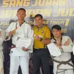 Tampil Gemilang di Kelas 81 Kg, Briptu Rizqy Juarai Judo Piala Kapolda Jatim 2026