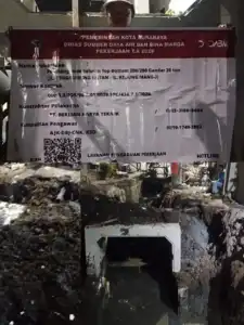 Soroti Proyek Gorong-Gorong Jalan Tenggumung: Papan Nama Hilang, dan Tumpukan Pasir Picu Kecurigaan Publik