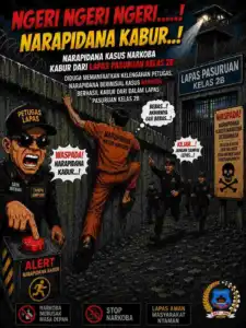 Narapidana Lapas Kelas IIB Pasuruan Kabur, AMI Siap Gelar Aksi Demonstrasi Besar-besaran