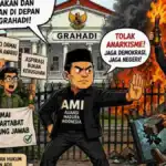 AMI Kutuk Keras Tindakan Oknum Massa Aksi Yang Berupaya Lakukan Pengrusakan & Pembakaran Depan Gedung Grahadi