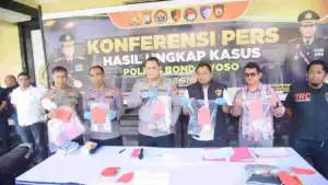 Polres Bondowoso Amankan DPO Kasus Curanmor di Tol Kalikangkung Jawa Tengah