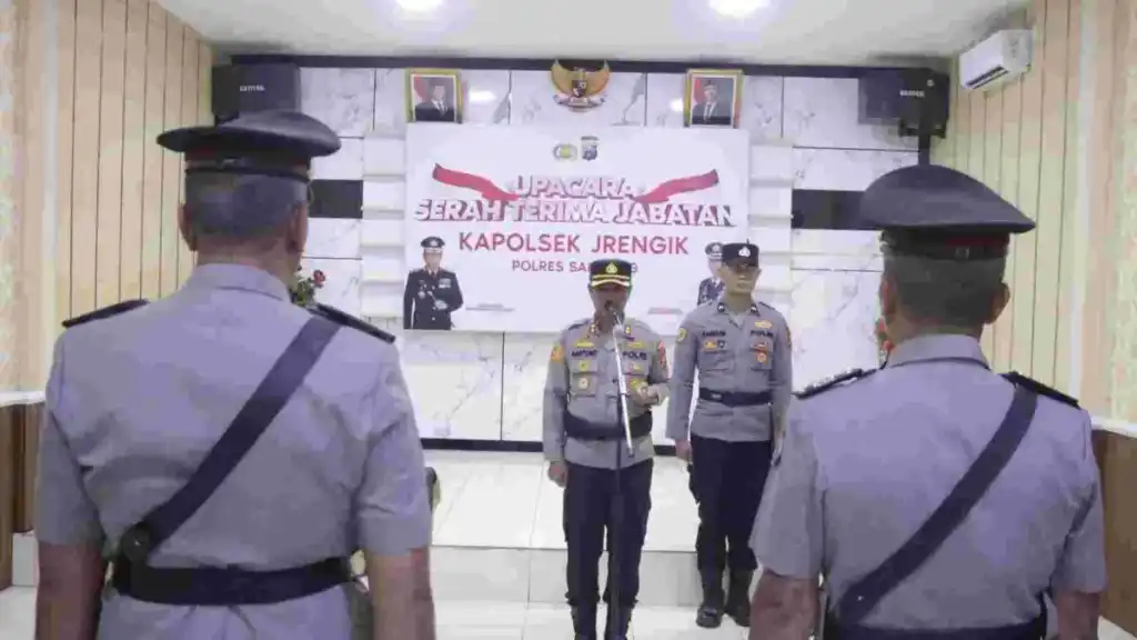 Kapolres Sampang Pimpin Sertijab Kapolsek Jrengik: AKP Achmad Zainuddin Resmi Gantikan AKP Sunarno