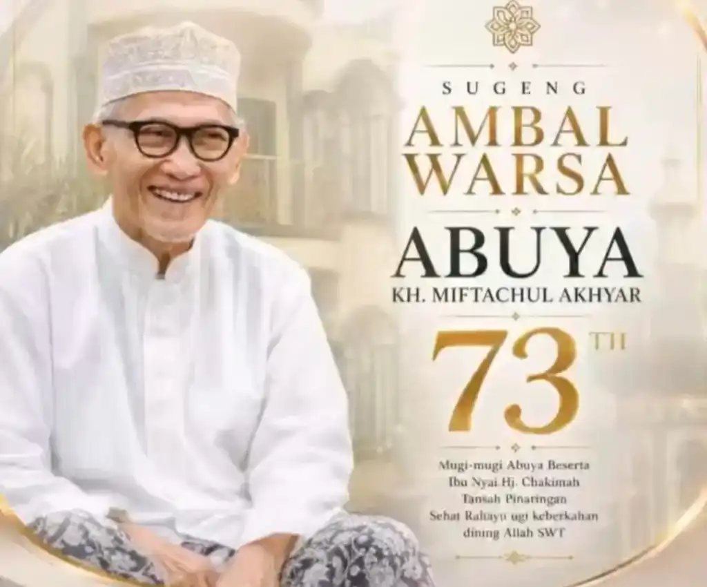 Sugeng Ambal Warsa Abuya KH. Miftachul Akhyar ke-73, Doa Mengalir dari Berbagai Kalangan
