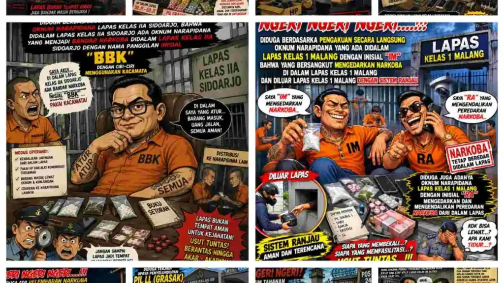 AMI Akan Gelar Aksi Besar-Besaran di Kanwil Ditjenpas Jatim, Soroti Dugaan Peredaran Narkoba dan Kelalaian di Sejumlah Lapas