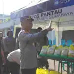 Polrestabes Surabaya Salurkan Paket Sembako untuk Warga di Hari Bhayangkara ke – 80