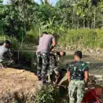 Jembatan Bailey di Sungai Yo’o Mulai Dibangun, Bakti TNI Hadirkan Akses Aman bagi Warga Pedalaman Nias