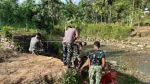 Jembatan Bailey di Sungai Yo’o Mulai Dibangun, Bakti TNI Hadirkan Akses Aman bagi Warga Pedalaman Nias