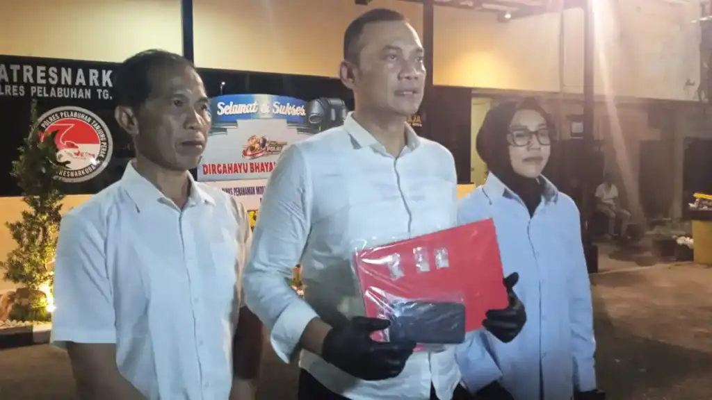 Satresnarkoba Polres Pelabuhan Tanjung Perak Tangkap Kurir Sabu Baru Dua Pekan Beraksi di Kenjeran