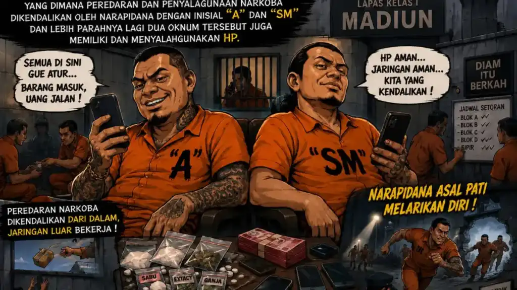 AMI Soroti Dugaan Kaburnya Napi Asal Pati dari Lapas Kelas I Madiun, Desak Investigasi Total dan Copot Pejabat yang Lalai