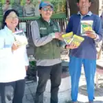 Dukung Asta Cita Presiden, Polres Tanjung Perak Salurkan Bantuan Bibit Jagung Manis di Tambak Wedi. 