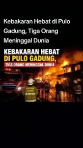 Korsleting Stopkontak Picu Kebakaran di Pulogadung, 3 Warga Tewas dan 1 Luka-Luka
