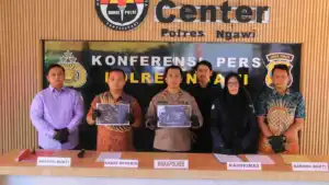 Polres Ngawi Tuntaskan Kasus Curanmor di Kendal, DPO Diamankan