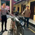Polres Pasuruan Kota Amankan Tersangka Pencuri Motor di Pohjentrek