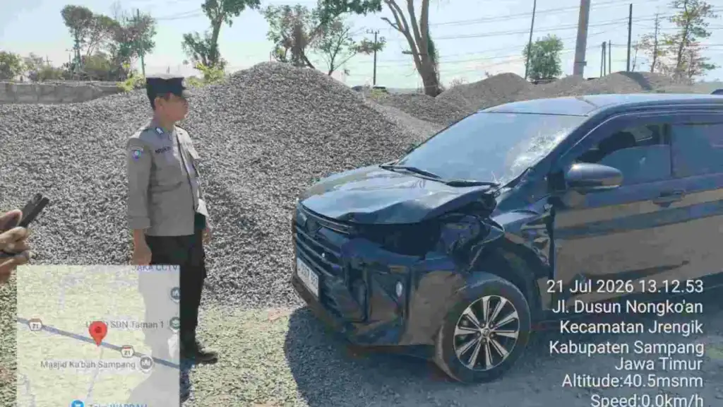 Kecelakaan Maut di Jrengik Sampang, Remaja 16 Tahun Tewas Setelah Motor Tertabrak Avanza