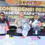 Polres Bondowoso Amankan Tersangka Percobaan Pembobolan ATM dan Pencurian di Tiga Lokasi