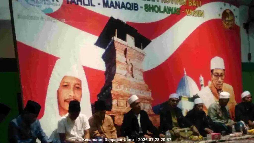 Taman Sholaya NKRI Provinsi Bali Gelar Tahlil, Manaqib, Sholawat dan Yasin di Denpasar