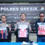 Polres Gresik Bongkar Peredaran Narkoba Sistem Ranjau, Dua Kurir Sabu Diamankan