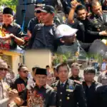 Prank Hari Bhayangkara, PJU Polda Jatim, Polrestabes & Polres Pelabuhan Tanjung Perak Keluar Hadapi Massa AMI, Ujungnya Malah Potong Kue