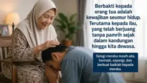 Berbakti kepada Orang Tua Tetap Menjadi Kewajiban Meski Sudah Berkeluarga, Terutama kepada Ibu