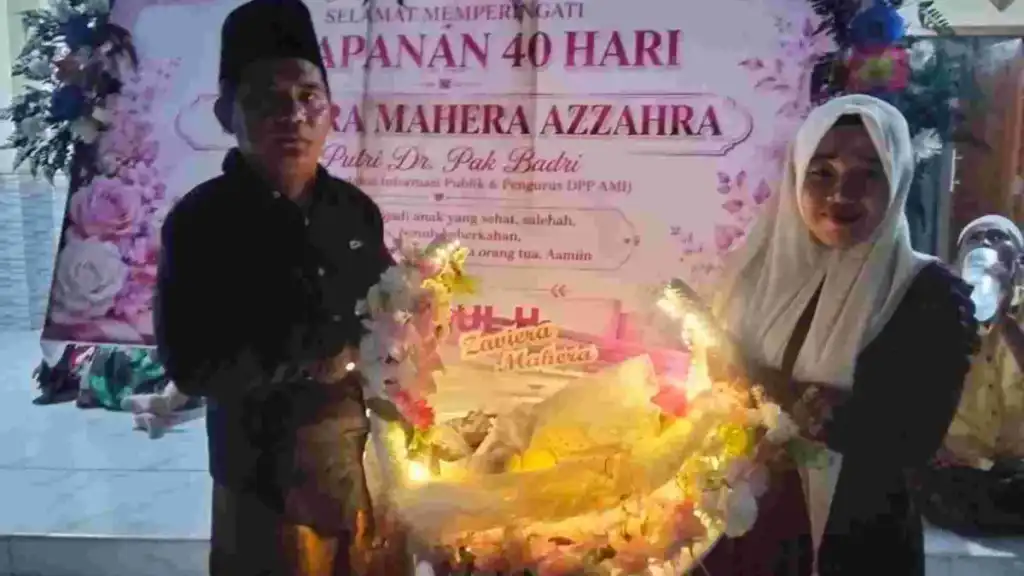 Selapanan 40 Hari Ananda Zaviera Mahera Azzahra Putri Berlangsung Khidmat dan Penuh Kebersamaan