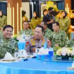 Kapolri Hadiri Silaturahmi Strategis Pimpinan Lembaga Negara di Mabes TNI AL