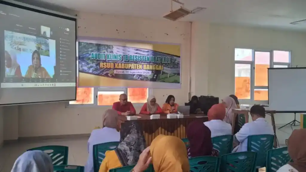 RSUD Luwuk Gelar Audit Klinis TB Resisten Obat, Perkuat Mutu Pelayanan Dan Sinergi Fasyankes