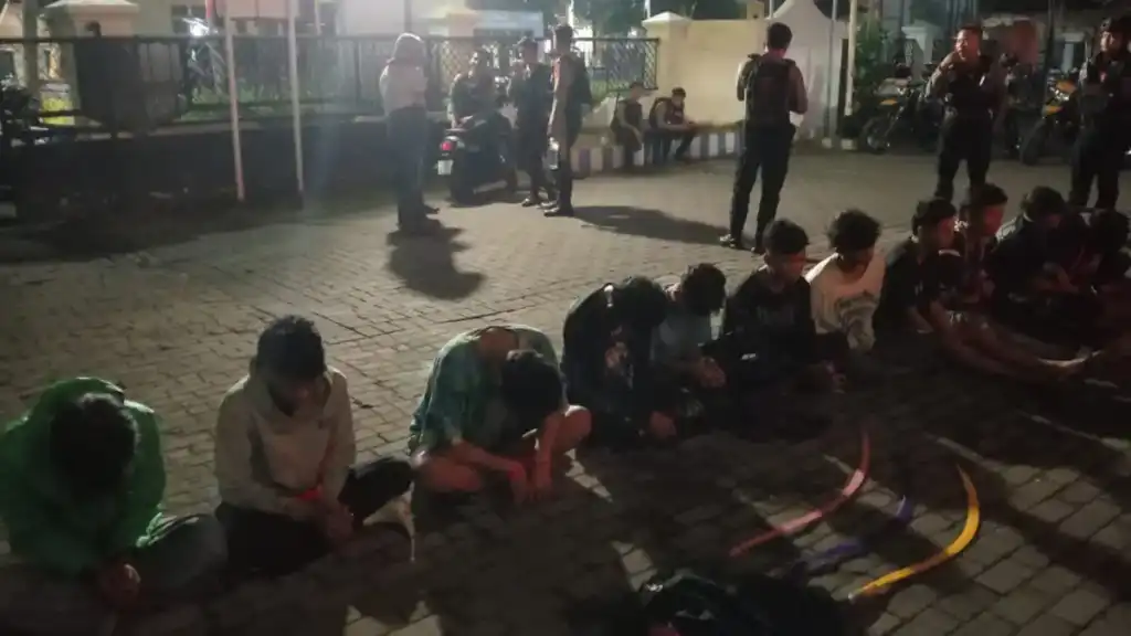 Polisi Gagalkan Rencana Tawuran Dua Kelompok Remaja