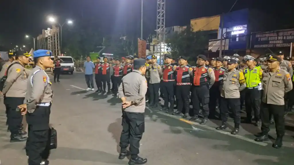 166 Personel Polres Pasuruan Sukses Amankan Carnival