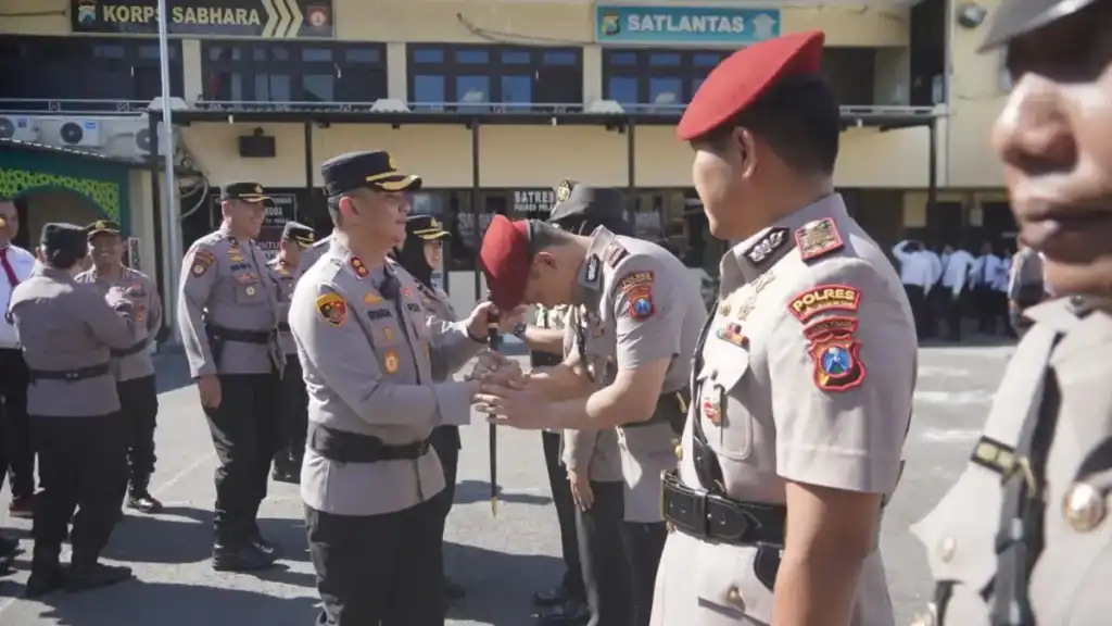 Tiga Pejabat Polres Tanjung Perak Berganti