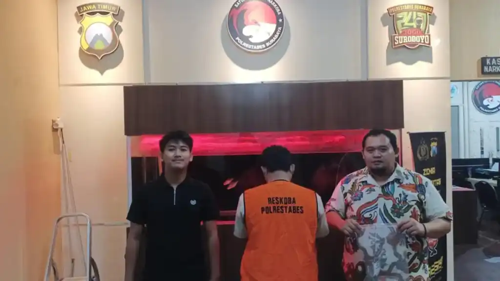 Polrestabes Surabaya Ungkap Peredaran Sabu