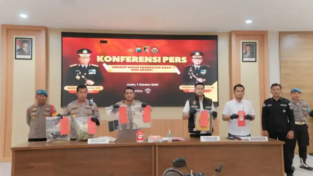 Polres Kediri Bongkar Kasus Kematian Bayi