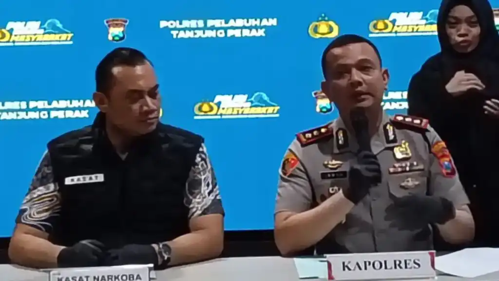 Polres Tanjung Perak Ungkap Kampung Narkoba di Semampir