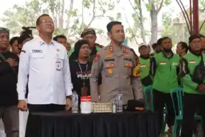 Polres Pasuruan Gandeng Ratusan Ojol 